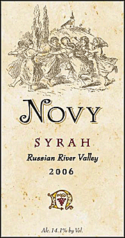 Novy 2006 Russian River Valley Syrah