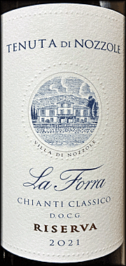 Nozzole 2021 La Forra Chianti Classico Riserva