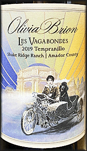 Olivia Brion 2019 Les Vagabondes Tempranillo