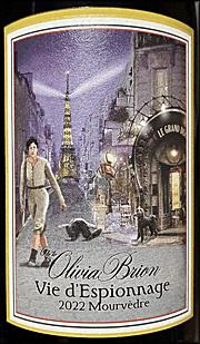 Olivia Brion 2022 La Vie d'Espionnage Mourvedre