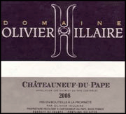 Olivier Hillaire 2008 Chateauneuf du Pape