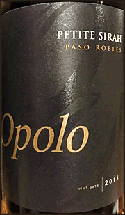 Opolo 2015 Petite Sirah