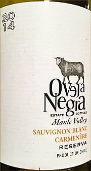 Oveja Negra 2014 Sauvignon Blanc-Carmenere Reserva