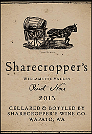 Sharecropper's 2013 Pinot Noir