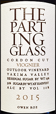 Owen Roe 2015 The Parting Glass Viognier