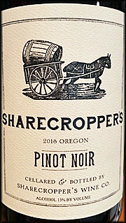 Sharecropper's 2018 Pinot Noir