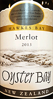 Oyster Bay 2013 Merlot