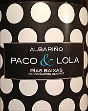 Paco & Lola 2013 Albarino
