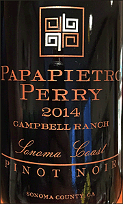 Papapietro Perry 2014 Campbell Ranch Pinot Noir