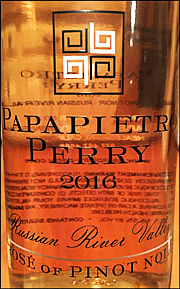 Papapietro Perry 2016 Rose of Pinot Noir