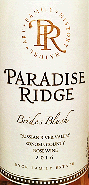 Paradise Ridge 2016 Brides Blush
