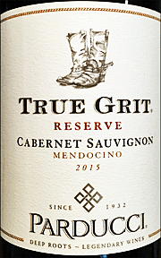 Parducci 2015 True Grit Reserve Cabernet Sauvignon