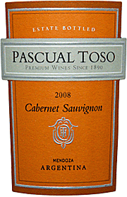 Pascual Toso 2008 Cabernet