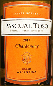 Pascual Toso 2017 Chardonnay