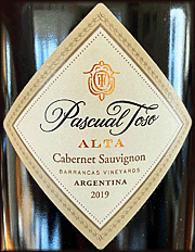 Pascual Toso 2019 Alta Cabernet Sauvignon