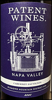 Patent 2023 Diamond Mountain Cabernet Sauvignon