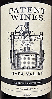 Patent 2023 Napa Valley Cabernet Sauvignon