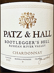 Patz & Hall 2022 Bootlegger's Hill Chardonnay