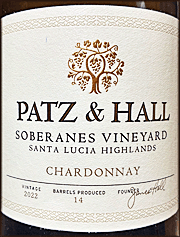 Patz & Hall 2022 Soberanes Chardonnay