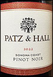 Patz & Hall 2022 Sonoma Coast Pinot Noir