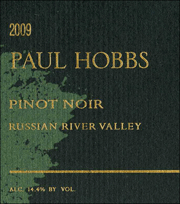 Paul Hobbs 2009 Russian River Pinot Noir