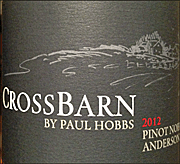 Paul Hobbs 2012 CrossBarn Pinot Noir