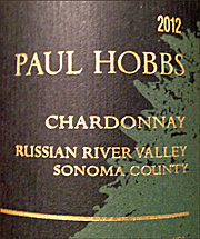 Paul Hobbs 2012 Russian River Chardonnay