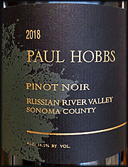 Paul Hobbs 2018 Russian River Pinot Noir