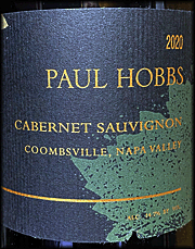 Paul Hobbs 2020 Coombsville Cabernet Sauvignon