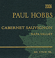 Paul Hobbs 2006 Napa Valley Cabernet