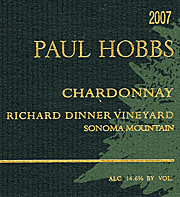Paul Hobbs 2007 Richard Dinner Chardonnay