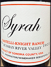 Pax 2022 Castelli-Knight Ranch Syrah