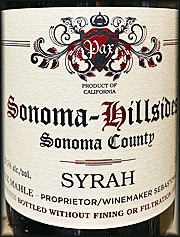 Pax 2022 Sonoma Hillsides Syrah