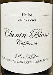 Pax 2023 Helios Chenin Blanc