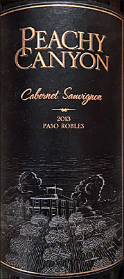 Peachy Canyon 2013 Cabernet Sauvignon