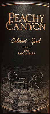 Peachy Canyon 2015 Cabernet-Syrah