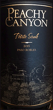 Peachy Canyon 2015 Petite Sirah