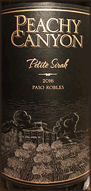 Peachy Canyon 2016 Petite Sirah