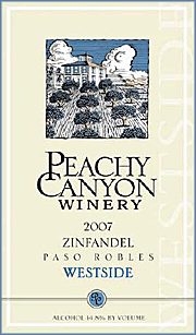 Peachy Canyon 2007 Westside Zinfandel