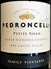 Pedroncelli 2014 Petite Sirah