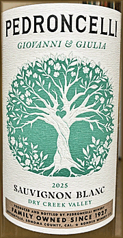 Pedroncelli 2025 Sauvignon Blanc