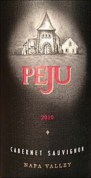 Peju 2010 Napa Valley Cabernet