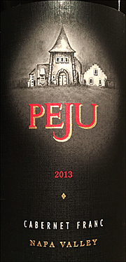 Peju 2013 Napa Valley Cabernet Franc