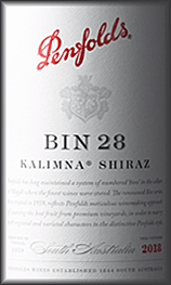 Penfolds 2018 Bin 28 Shiraz