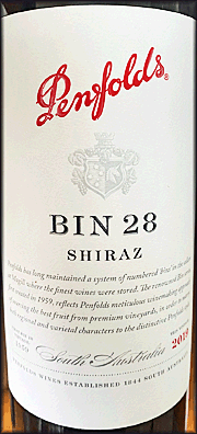 Penfolds 2019 Bin 28 Shiraz