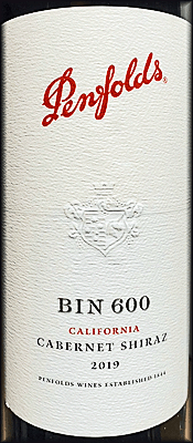 Penfolds 2019 Bin 600