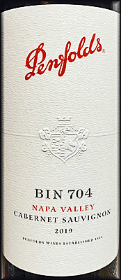 Penfolds 2019 Bin 704 Cabernet Sauvignon