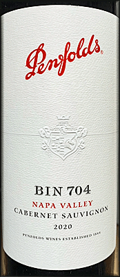 Penfolds 2020 Bin 704 Cabernet Sauvignon