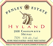 Penley 2008 Hyland Shiraz