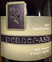 Penner-Ash 2017 Shea Vineyard Pinot Noir